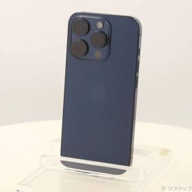 〔中古品〕 iPhone15 Pro 128GB ブルーチタニウム MTUA3J／A SIMフリー【269】