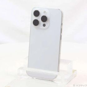〔中古品〕 iPhone15 Pro 128GB ホワイトチタニウム MTU83J／A SIMフリー【269】