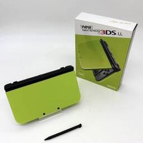 任天堂 Newニンテンドー3DS LL ライム×ブラック【極美品】 IPS液晶