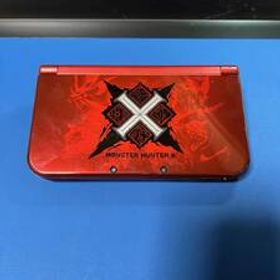 ニンテンドー NEW 3DSLL 本体 モンスターハンタークロス モデル ソフト４本付き