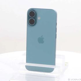 〔中古品〕 iPhone16 128GB ティール 3N395J／A SIMフリー【198】