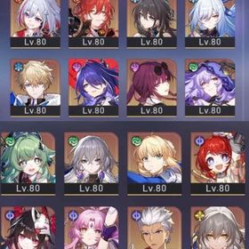 [特価] 引退 スターレイル+原神 | 崩壊スターレイル(崩スタ)のアカウントデータ、RMTの販売・買取一覧