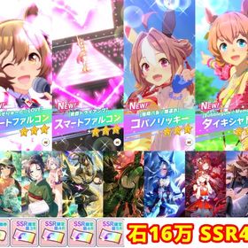 ジュエル160000💎星3キャラ6体⭐️保科健子+トウカイテイオーなどSSR40🌸 | ウマ娘のアカウントデータ、RMTの販売・買取一覧