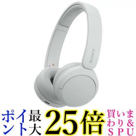 SONY ワイヤレスヘッドホン WH-CH520(W)