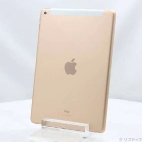 〔中古品〕 iPad 第7世代 32GB ゴールド MW6D2J／A docomoロック解除SIMフリー【352】
