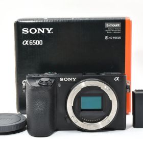 ★良品★ ソニー SONY α6500 ボディ ILCE-6500 《元箱付き・付属品多数！》一部訳あり★動作品★ #55P56A510238
