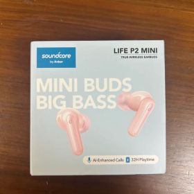 soundcore Life P2 Mini ワイヤレスイヤホン ピンク