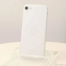〔中古品〕 iPhone SE 第2世代 128GB ホワイト MXD12J／A SIMフリー【352】