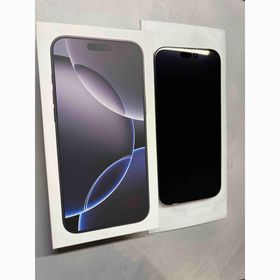 アップル(Apple)のiPhone16 Pro Max 1TB ブラックチタニウム おまけ付き(スマートフォン本体)