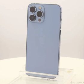 〔中古品〕 iPhone13 Pro Max 256GB シエラブルー MLJD3J／A SIMフリー 〔ネットワーク利用制限▲〕【262】
