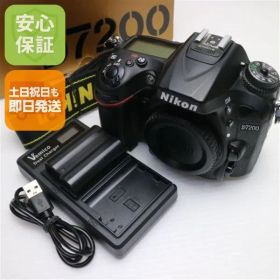 超美品 D7200 ボディ ブラック 即日発送 一眼レフ Nikon 本体 土日祝発送OK 05000