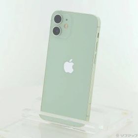 〔中古品〕 iPhone12 mini 64GB グリーン MGAV3J／A SIMフリー【368】
