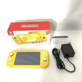 【ほぼ未使用】Nintendo Switch Lite 任天堂スイッチライト HDH-S-YAZAA イエロー M71118-10