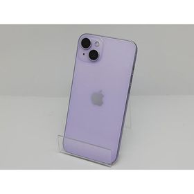 【中古】Apple SoftBank 【SIMフリー】 iPhone 14 Plus 256GB パープル MQ4M3J/A【宇田川】保証期間１ヶ月【ランクC】