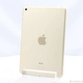 〔中古品〕 iPad mini 4 16GB ゴールド MK6L2J／A Wi-Fi【377】