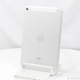 〔中古品〕 iPad mini 4 16GB シルバー MK702J／A auロック解除SIMフリー【198】