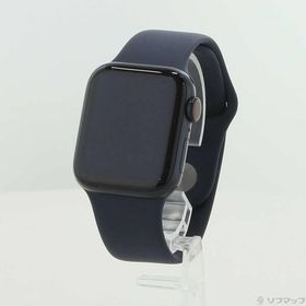 〔中古〕Apple(アップル) Apple Watch SE 第2世代 GPS + Cellular 40mm ミッドナイトアルミニウムケース ミッドナイトスポーツバンド〔269-ud〕