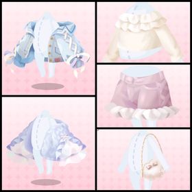 ガーリー系ファッション 10点セット | ポケコロツイン(ポケツイ)のアカウントデータ、RMTの販売・買取一覧