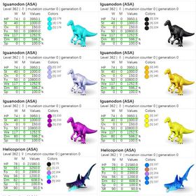 🎨 コスモ全52カラー✨ 即納OK／高レベル・高ステ個体も多数出品中！ | ARK Survival Evolvedのアカウントデータ、RMTの販売・買取一覧