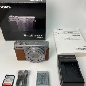 【返品保証・動作確認済】Canon PowerShot G9 X Mark II