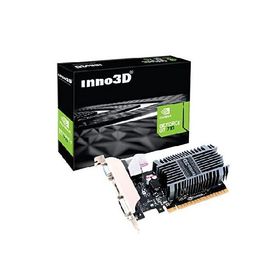 Inno3D Nvidia GeForce GT 710 2GB DDR3 LP ロープロファイルビデオグラフィックスカード HDMI DVI VGA シングルスロット