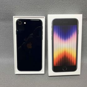 MMYC3J/A iPhone SE(第3世代) 64GB ミッドナイト au