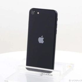 〔中古品〕 iPhone SE 第3世代 64GB ミッドナイト MMYC3J／A SIMフリー【198】