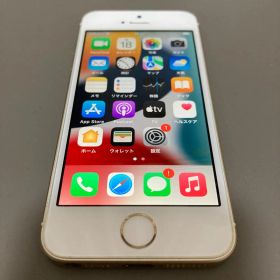 動作品 iPhone SE1 SE 第1世代 ゴールド 16GB 充電83％