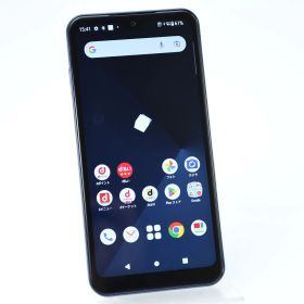 【電池良好】 SIMフリー docomo arrows We F-51B ネイビー