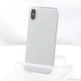 〔中古品〕 iPhoneX 256GB シルバー MQC22J／A SIMフリー【262】