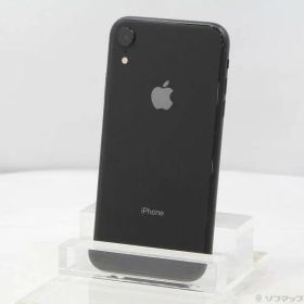 〔中古品〕 iPhoneXR 64GB ブラック MT002J／A SIMフリー【352】