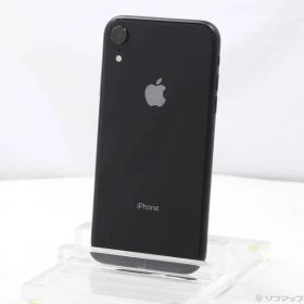 〔中古品〕 iPhoneXR 64GB ブラック MT002J／A SIMフリー【344】