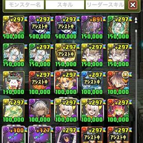 ランク1200⤴︎王冠55個 称号90個 | パズドラ(パズル＆ドラゴンズ)のアカウントデータ、RMTの販売・買取一覧