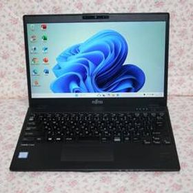軽量・コンパクト・高性能ウルトラモバイルPC ★富士通 LIFEBOOK U939／B i5-8365U M.2 SSD256GB RAM4GB オフィス365 他