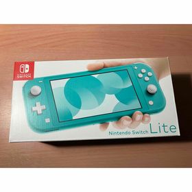 ニンテンドースイッチ(Nintendo Switch)の【新品未使用、未開封】Nintendo Switch Lite ターコイズ 本体(家庭用ゲーム機本体)