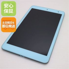 キョウセラ(京セラ)の超美品 KYT32 Qua tab QZ8 チョコミント M999(タブレット)
