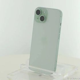 〔中古品〕 iPhone15 128GB グリーン MTMM3J／A SIMフリー【295】