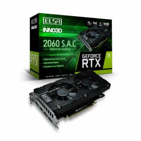 【中古】【非常に良い】ELSA エルザ GeForce RTX 2060 S.A.C グラフィックスボード VD6896 GD2060-6GERS