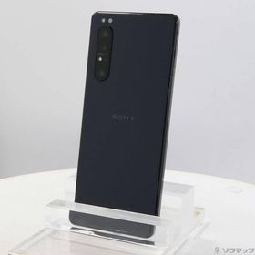 〔中古〕SONY(ソニー) Xperia 1 II 128GB ブラック AUXP1II auロック解除SIMフリー〔348-ud〕
