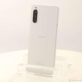 〔中古〕SONY(ソニー) Xperia 10 II 64GB ホワイト SO-41A docomo〔258-ud〕