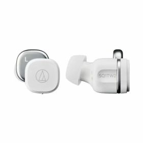 【P2倍】 完全ワイヤレスイヤホンBluetooth対応 ホワイト audio-technica ATH-SQ1TW2 WH