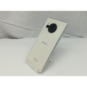【中古】SHARP docomo 【SIMフリー】 AQUOS R8 クリーム 8GB 256GB SH-52D【札幌】保証期間１ヶ月【ランクC】