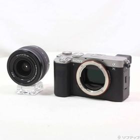 〔中古〕SONY(ソニー) α7C ズームレンズキット シルバー ILCE-7CL S〔348-ud〕