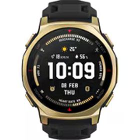 Amazfit アマズフィット スマートウォッチ T-Rex 3 Pro 44mm ブラックゴールド sp170079-C238