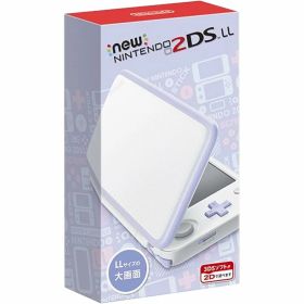 【整備済み品】 Newニンテンドー2DS LL ホワイト×ラベンダー SDカードフォーマット済 [video game]