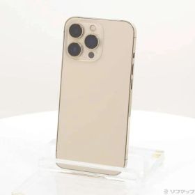 〔中古品〕 iPhone13 Pro 256GB ゴールド MLUQ3J／A SIMフリー【368】