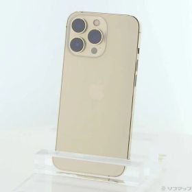 〔中古品〕 iPhone13 Pro 256GB ゴールド MLUQ3J／A SIMフリー【262】