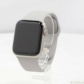 〔中古〕Apple(アップル) Apple Watch Series 6 GPS + Cellular 40mm チタニウムケース ライトグレイスポーツバンド〔348-ud〕
