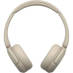 ソニー(SONY) ワイヤレスヘッドホン WH-CH520:Bluetooth対応/軽量設計 約147g/専用アプリ対応により好みの音質にカスタマイズできる「イコライザー」設定対応/ベージュ WH-CH520 C 小
