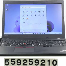 Lenovo ThinkPad L580 Core i5 8250U 1.6GHz/8GB/256GB(SSD)/15.6W/FWXGA(1366x768)/Win11 パーム割れあり【中古】【20251119】